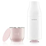 Befano Portable Bottle Warmer Thermostat Milk Heater for Baby Milk Breastmilk or Formula Digital Display Perfect Temperature Travel Friendly (Bottle Adapter not Included)