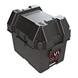 NOCO HM082BKS Group U1 Snap-Top Battery Box for Mobility and Lawn and Garden Batteries, Black