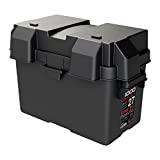 NOCO HM327BKS Group 27 Snap-Top Battery Box for Marine, RV, Camper and Trailer Batteries