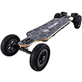 Electric Skateboard RALDEY V3S-at All Terrain Offroad Cruiser, 30Mph Speed, 20 Miles Range, Mountain Board with Remote for Adults Teens