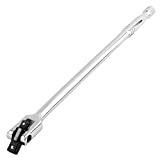 MAXPOWER 1/2-Inch and 3/8-Inch Drive Dual-drive 18-Inch Breaker Bar Flex Handle Phosphated drive