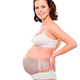 AZMED Maternity Belt, Belly Band for Pregnant Women! To Support Abdomen/Waist/Back - For Different Stages Breathable & Adjustable