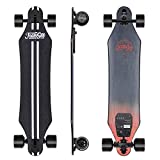 Teamgee H5 37' Electric Skateboard, 22 MPH Top Speed, 760W Dual Motor, 11 Miles Range, 14.5 Lbs, 10 Layers Maple Longboard with Wireless Remote Control