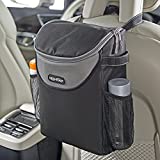 High Road SnackStash Car Seat Back Organizer and Insulated Cooler Bag with Storage Pocket and Bottle Holders