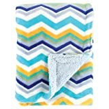 Hudson Baby Double Layer Blanket, Blue, One Size