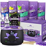 Tress Wellness Waxing Kit Wax Warmer for hair removal -Easy to use -Digital Display -For Sensitive skin