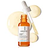 La Roche-Posay Pure Vitamin C Face Serum with Hyaluronic Acid & Salicylic Acid. Anti Aging Face Serum for Wrinkles & Uneven Skin Texture to Visibly Brighten & Smooth. Suitable for Sensitive Skin