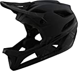 Troy Lee Designs Stage MIPS Stealth Full-Face Mountain Bike Helmet. Max Ventilation Lightweight EPP EPS Racing Downhill DH BMX MTB - Adult Men Women Unisex (Midnight, MD/LG)