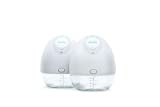 Elvie Double Electric Wearable Smart Breast Pump | Silent Hands-Free Portable Breast Pump That Can Be Worn in-Bra with App 2-Modes & Variable Suction