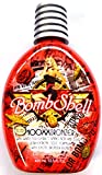 Bombshell Tanning Bed Lotion 100xx Hot Tingle w/ Bronzer By Designer Skin 13.5 Oz/400ml