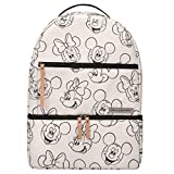 Petunia Pickle Bottom Axis Backpack | Baby Bag | Diaper Bag Backpack | Baby Bottle Bag | Sophisticated & Spacious Backpack for On the Go Moms | Sketchbook Mickey & Minnie Disney Collaboration