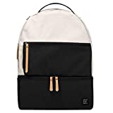 Petunia Pickle Bottom Axis Backpack | Baby Bag | Diaper Bag Backpack | Baby Bottle Bag for Parents | Stylish Baby Bag Organizer| Sophisticated and Spacious Backpack for On The Go Moms | Birch/Black