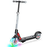 Gotrax GKS LUMIOS Electric Scooter Kick Scooter for Kids Teens (Gray), Small