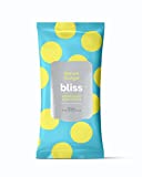 Bliss - Lemon & Sage Refreshing Body Wipes | Plant-Based, Aluminum Free, Natural Deodorant Wipes | All Skin Types | Gym & Travel Wipes for Easy Cleansing | Vegan | Cruelty Free | Paraben Free | 30 ct.