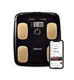 InBody H20N Smart Full Body Composition Analyzer Scale - BMI, Body Fat, Muscle Mass - Bluetooth Connected - Midnight Black