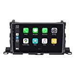 SYGAV Car Stereo for 2014-2019 Toyota Highlander Android Radio with Carplay Android Auto 10.2 Inch Touch Screen GPS Navigation Head Unit