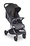Joovy Kooper Stroller, Lightweight Travel Stroller, Compact Fold with Tray, Forged Iron