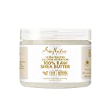Sheamoisture for Ultra-Healing for Dry Skin 100% Raw Shea Butter for All-Over Hydration 10.5 oz, WHITE