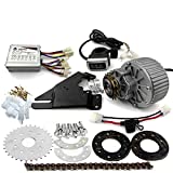 450W Newest Electric Bike Left Drive Conversion Kit Can Fit Most of Common Bicycle Use Spoke Sprocket Chain Drive for City Bike(36V Thumb Kit)