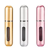 Portable Mini Refillable Perfume Empty Spray Bottle,3 Pcs Pack of 5ml Refillable Perfume Spray,Multicolor Perfume Spray, Scent Pump Case,for Traveling and Outgoing (2)