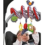 BeeSpring Kid Baby Crib Cot Pram Hanging Rattles Spiral Stroller Car Seat Toy