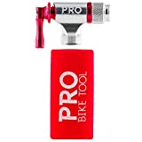 Pro Bike Tool CO2 Inflator - Quick & Easy - Presta and Schrader Valve Compatible - Bicycle Tire Pump For Road and Mountain Bikes - Insulated Sleeve - No CO2 Cartridges Included
