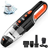 ZesGood Handheld Vacuum Cordless, 7000PA Powerful Suction with Rechargeable Hand Held Vacuum Cleaner 120W Cyclonic Motor, for Home and Car Cleaning