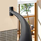 PrettyHome Adjustable Curved Shower Curtain Rod Rustproof Expandable Aluminum Metal Shower Rod 38-72 Inches Telescoping Design Exquisite Customizable for Bathroom,Black