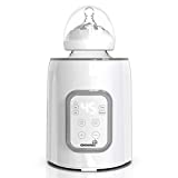 Bottle Warmer,5-in-1Fast Baby Food Heater&Defrost BPA-Free Warmer with Timer LCD Display Accurate Temperature Control for Breastmilk or Formula
