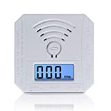 Carbon Monoxide Detector ,CO Gas Monitor Alarm Detector Complies with UL 2034 Standards ,CO Sensor with LED Digital Display for Home,Depot,Battery Powered