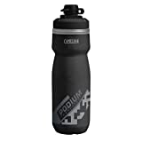 CamelBak Podium Dirt Series Chill Insulated Mountain Bike Water Bottle 21 oz, Black
