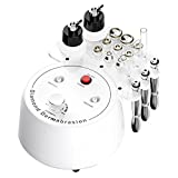 UNOISETION Diamond Microdermabrasion Machine, 3 In 1 Diamond Dermabrasion Machine Professional for Facial Peeling Skin Care, [Suction Power: 67-68 cmHg], Home Microdermabrasion with Spray Bottles