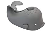 Bath Spout Cover for Bathtub - Faucet Baby Covers Protects Baby During Bathing Time While Being Fun. Cute Soft Whale Making for Enjoyable Safe Baths Your Child Will Love. (1 Pack, Grey)