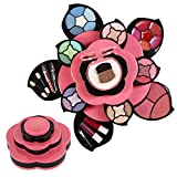 Makeup Kits for Teens - Flower Make Up Pallete Gift Set for Teen Girls and Women - Petals Expand to 3 Tiers -Variety Shade Array - Full Starter Kit for Beginners or Cosplay by Toysical