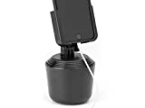 WeatherTech CupFone Cup Holder for Car Phone Mount Automobile Cradle Compatible with iPhone and Cell Phones