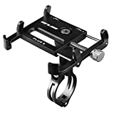 GUB Bicycle & Motorcycle Phone Mount, Aluminum Bike Phone Holder Mount with 360° Rotation for iPhone 11 12 13 Pro Max Mini X XR Xs Plus, Samsung S21 S20 S10 Note20/10 4-7 Inch - Upgraded