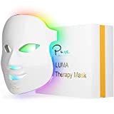 Luma LED Skin Therapy Mask - Home Skin Rejuvenation & Anti-Aging Light Therapy - 7 Color LED - Facial Skin Care - Skin Tightening - Wrinkles & Fine Lines - Boost Collagen - Inflammation Fighter