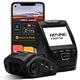 Rexing V1 - 4K Ultra HD Car Dash Cam 2.4' LCD Screen, Wi-Fi, 170° Wide Angle Dashboard Camera Recorder with G-Sensor, WDR, Loop Recording, Supercapacitor, Mobile App, 256GB Supported
