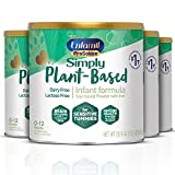 Plant based Lactose-free Baby Formula, Enfamil ProSobee for Sensitive Tummies, Soy-based, Plant Sourced Protein, Lactose-free, Milk free 1.31 Pound (Pack of 4) (Packaging May Vary)