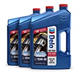 Delo 400 SDE SAE Conventional Heavy Duty Diesel Engine Oil 15W-40,1 Gallon, Pack of 3