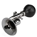 Coolrunner Retro Clown Bike Horn Classic Vintage Metal Bugle Horn Bicycle Bell for Vehicles Golf Cart