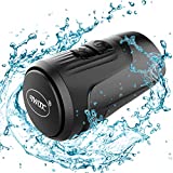 Super Bike Horn, 100- 125db Bicycle Electric Bell , Bike Horn Loud 4 Sound Modes with Rechargeable Battery, Silicone Waterproof Bikes Warning Horns (Black)