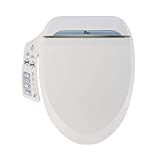 BioBidet Ultimate BB-600 Bidet Toilet Seat, adjustable Heated Seat and Fresh Water, Dual Nozzle Sprayer, Posterior Feminine Wash, Elongated