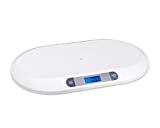 Smart Weigh Comfort Baby Scale, 44 Pound Capacity, 3 Weighing Modes, Accurate Digital Scale for Infants, Toddlers, and Babies