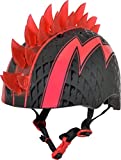 Raskullz Bolt LED Bike Helmet , Black/Red, Child