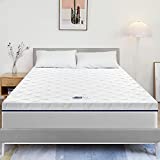 BedStory King Size Mattress Topper, 3 Inch Cooling Memory Foam Mattress Topper King, Bamboo Charcoal Infused Foam Bed Topper Mattress Pad with Breathable & Removable Cover, CertiPUR-US Certified
