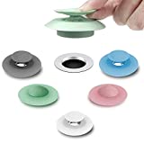 Shower Drain Stopper - Silicone Bathtub Drain Strainers，Hair Trap Hair Catcher Bathtub Drain Stopper Protectors Cover Easy to Install and Clean Suit for Bathroom Bathtub and Kitchen 5 Pack