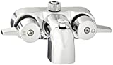 Heavy Duty 3 3/8' Centers Chrome Plated Diverter Clawfoot Tub Faucet