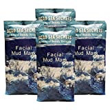 Premier Dead Sea Mud Mask, 4 Pack, Authentic from Israel Natural Organic Spa Quality Skin Care Mud and Minerals, Excellent for Acne Blemishes Eczema Psoriasis, Fantastic Anti Aging Firming and Lifting