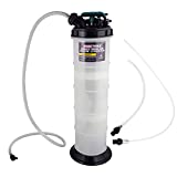 OEMTOOLS 24938 9.5 Liter Pneumatic/Manual Fluid Extractor, Oil, Transmission, Coolant Change Tool, Easy-to-Use Hand Pump and Vacuum Pump Functions, Extract Fluid Through Dipstick Tubes, No Mess
